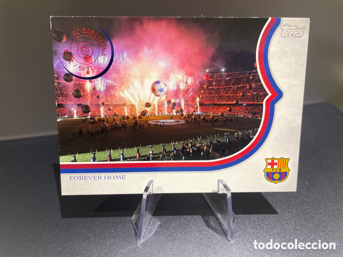 Football Stickers: Camp Nou FH-2 Forever Home Topps Legacy FC Barcelona 2024-25