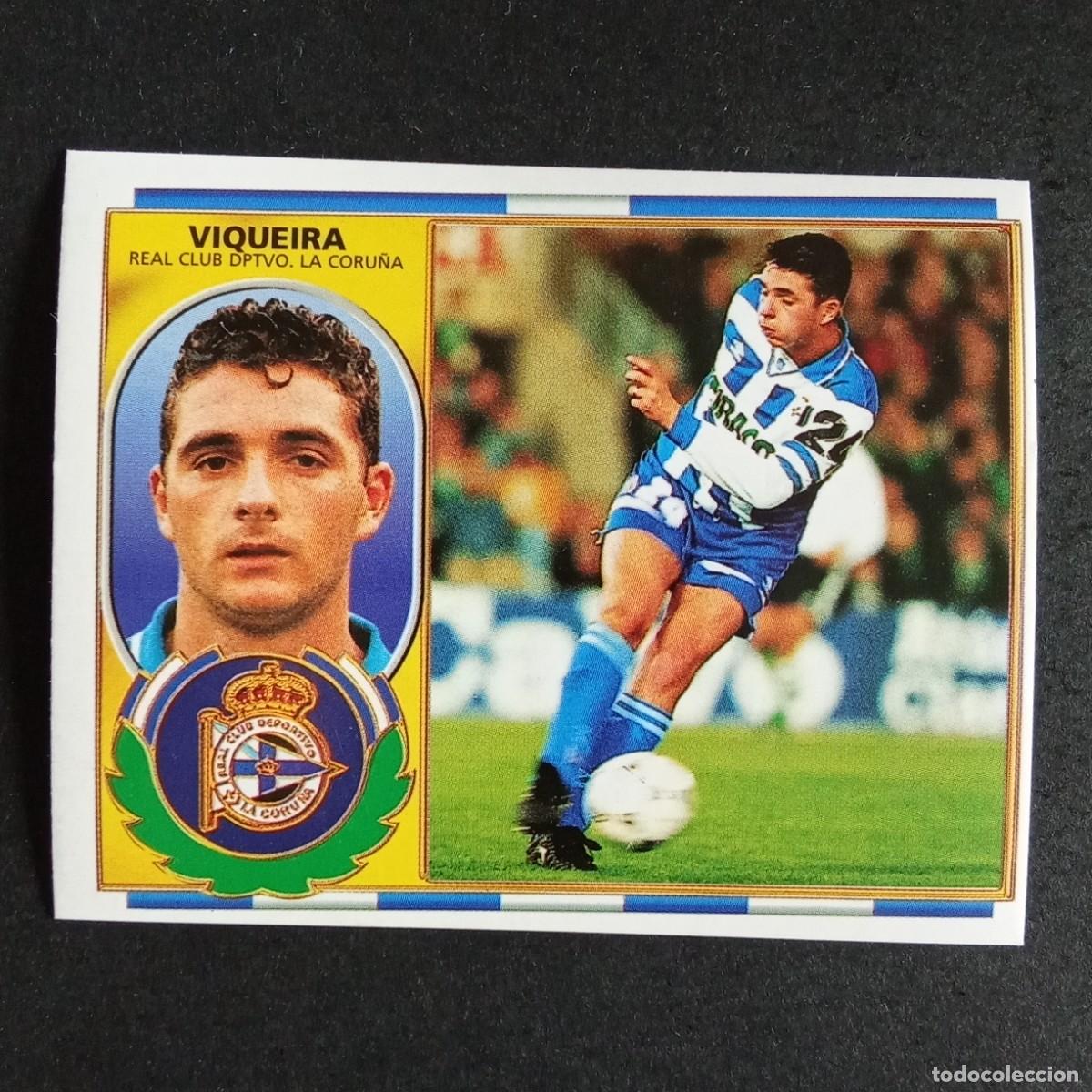 Cromos de F&uacute;tbol: CROMO LIGA 1996 1997 96 97 EDICIONES ESTE VIQUEIRA DEPORTIVO CORU&Ntilde;A NUNCA PEGADO
