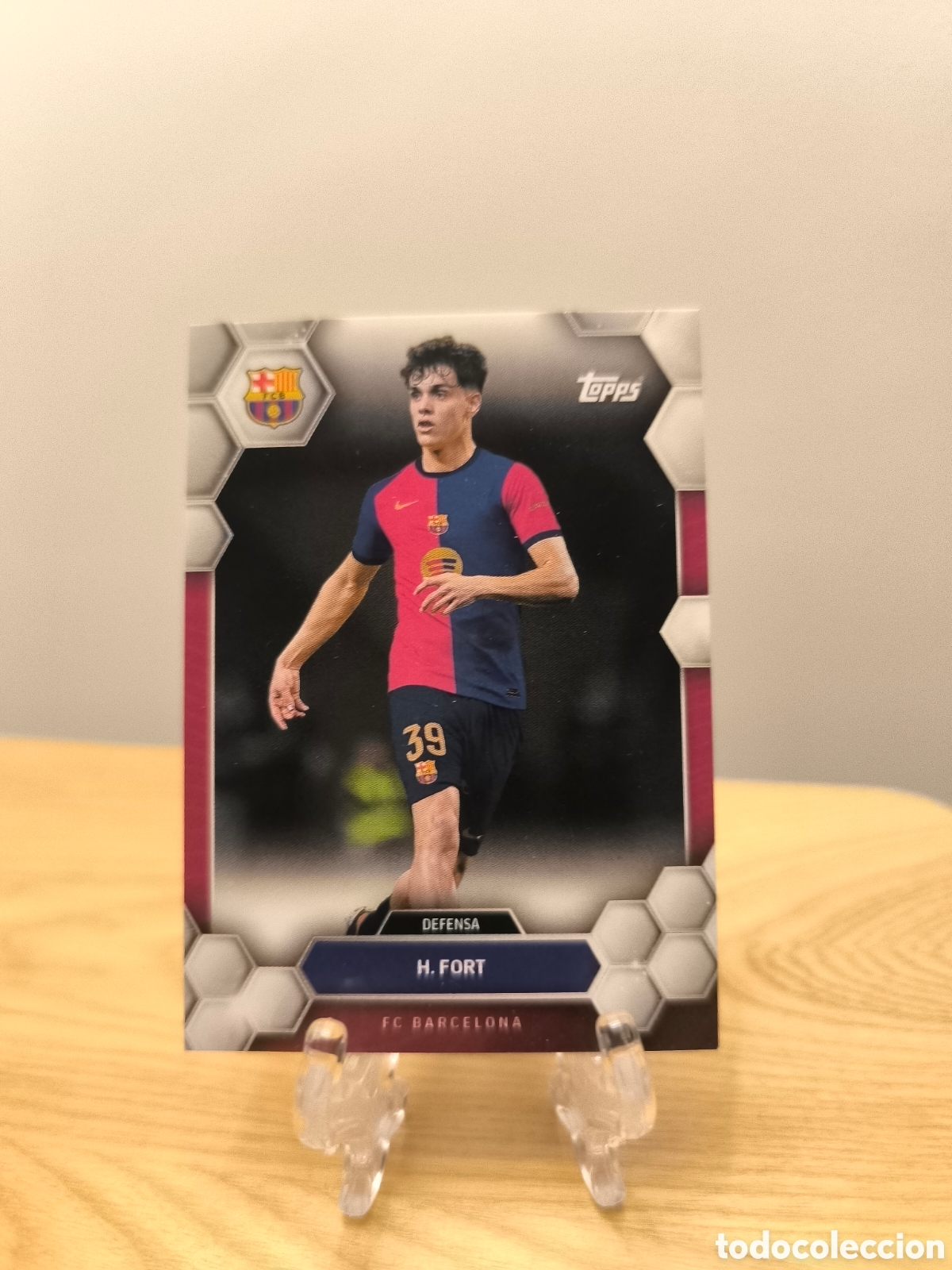 Cromos de Futebol: H&eacute;ctor Fort Topps Barcelona