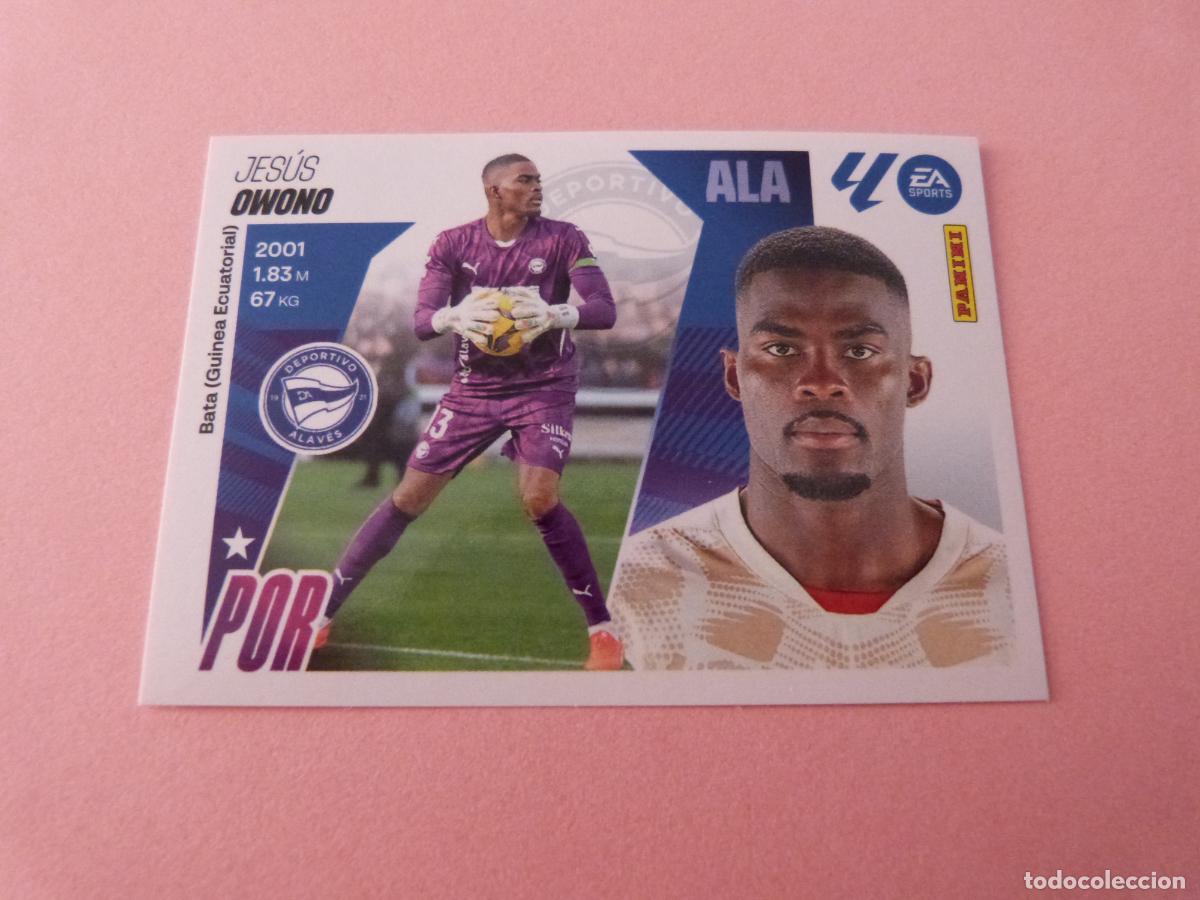 Cromos de f&uacute;tbol: CROMO FUTBOL OWONO DEPORTIVO ALAV&Eacute;S SIN PEGAR N&ordm; 4 LIGA ESTE 2025-2026/25-26 PANINI