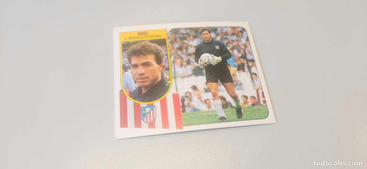 Fu&szlig;ball-Sticker: abel atletico de madrid este 1991 1992 91 92 despegado
