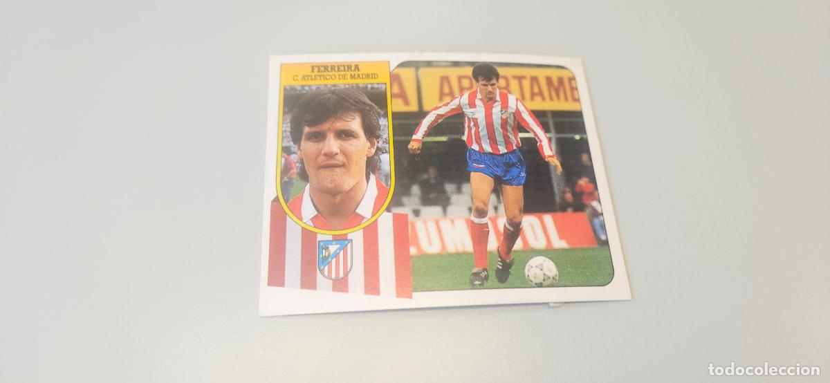 Fu&szlig;ball-Sticker: ferreria atletico de madrid este 1991 1992 91 92 despegado