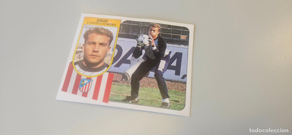 Fu&szlig;ball-Sticker: diego atletico de madrid este 1991 1992 91 92 despegado