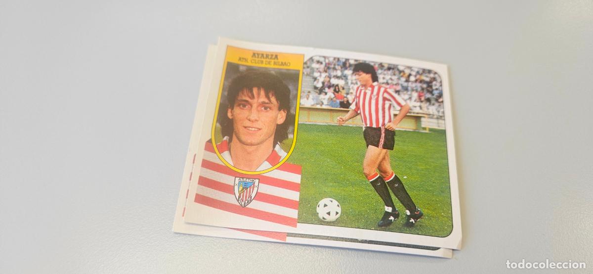 Fu&szlig;ball-Sticker: ayarza fichaje 10 athletic de bilbao este 1991 1992 91 92 despegado