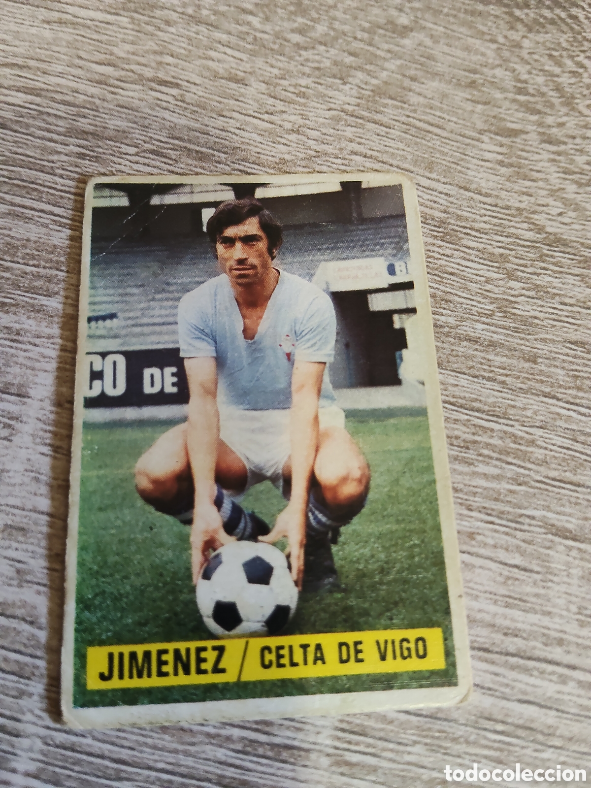 Cromos de F&uacute;tbol: Jim&eacute;nez Celta de Vigo liga 1974 1975 74 75 ediciones este