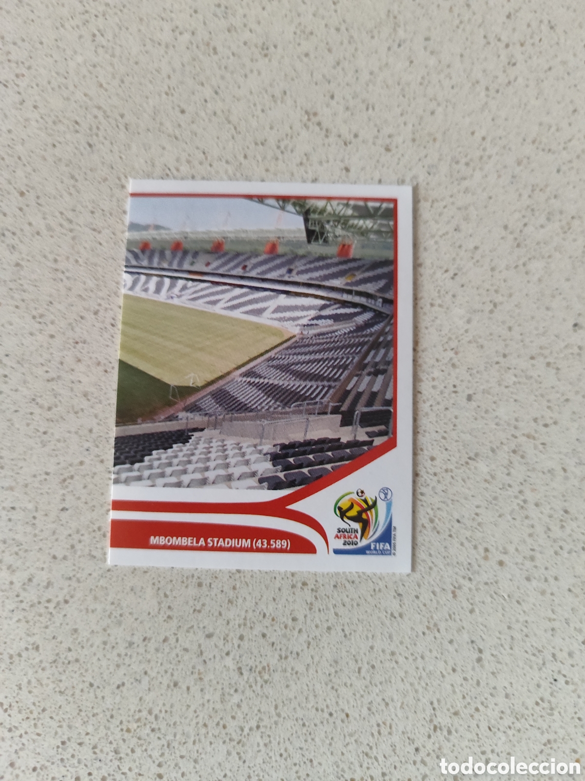 Cromos de f&uacute;tbol: CROMO N&Uacute;MERO 19 Nelspruit - Mbombela Stadium 2. MUNDIAL 2010 SUD&Aacute;FRICA.