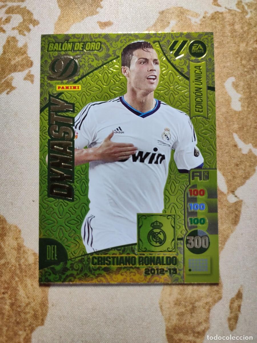 Cromos de F&uacute;tbol: Adrenalyn XL Dynasty Bal&oacute;n de Oro 2012-13 CRISTIANO RONALDO 2024-25 24 25
