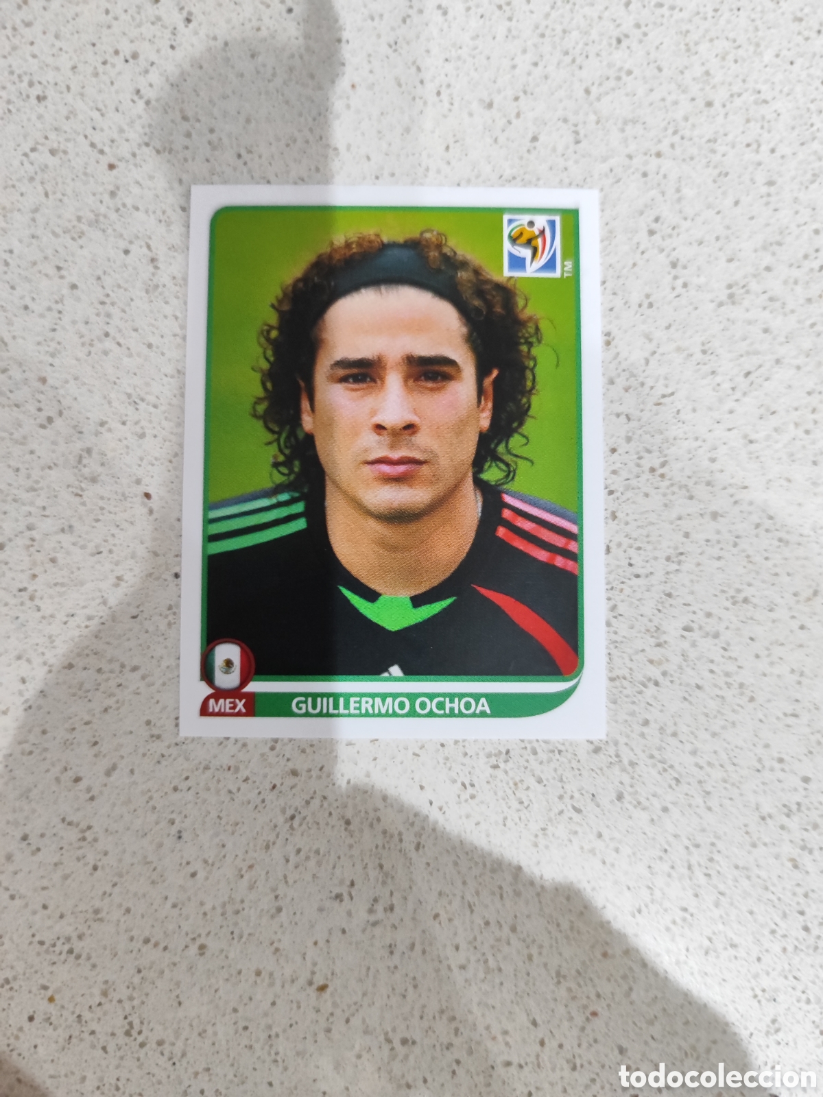 Cromos de f&uacute;tbol: CROMO N&Uacute;MERO 51 Guillermo Ochoa M&Eacute;XICO. MUNDIAL 2010 SUD&Aacute;FRICA.