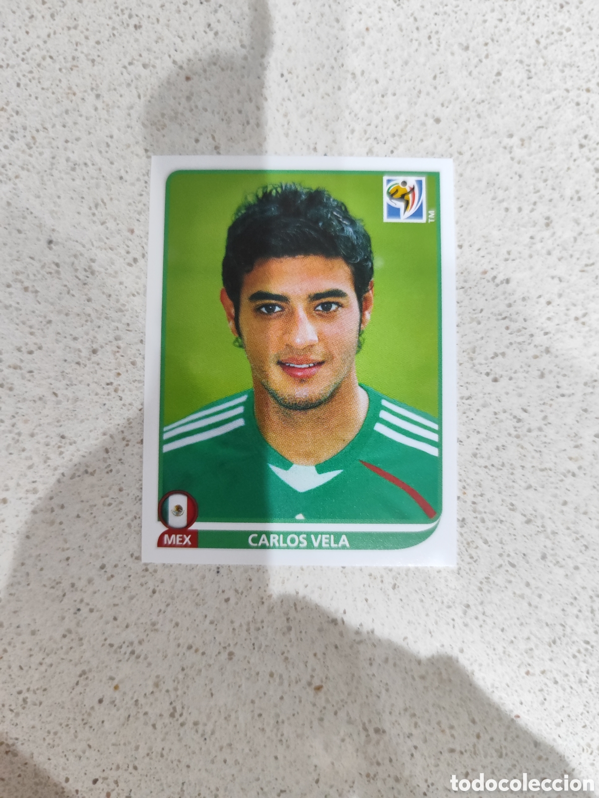 Cartes &agrave; collectionner de Football: CROMO N&Uacute;MERO 65 Carlos Vela M&Eacute;XICO. MUNDIAL 2010 SUD&Aacute;FRICA.