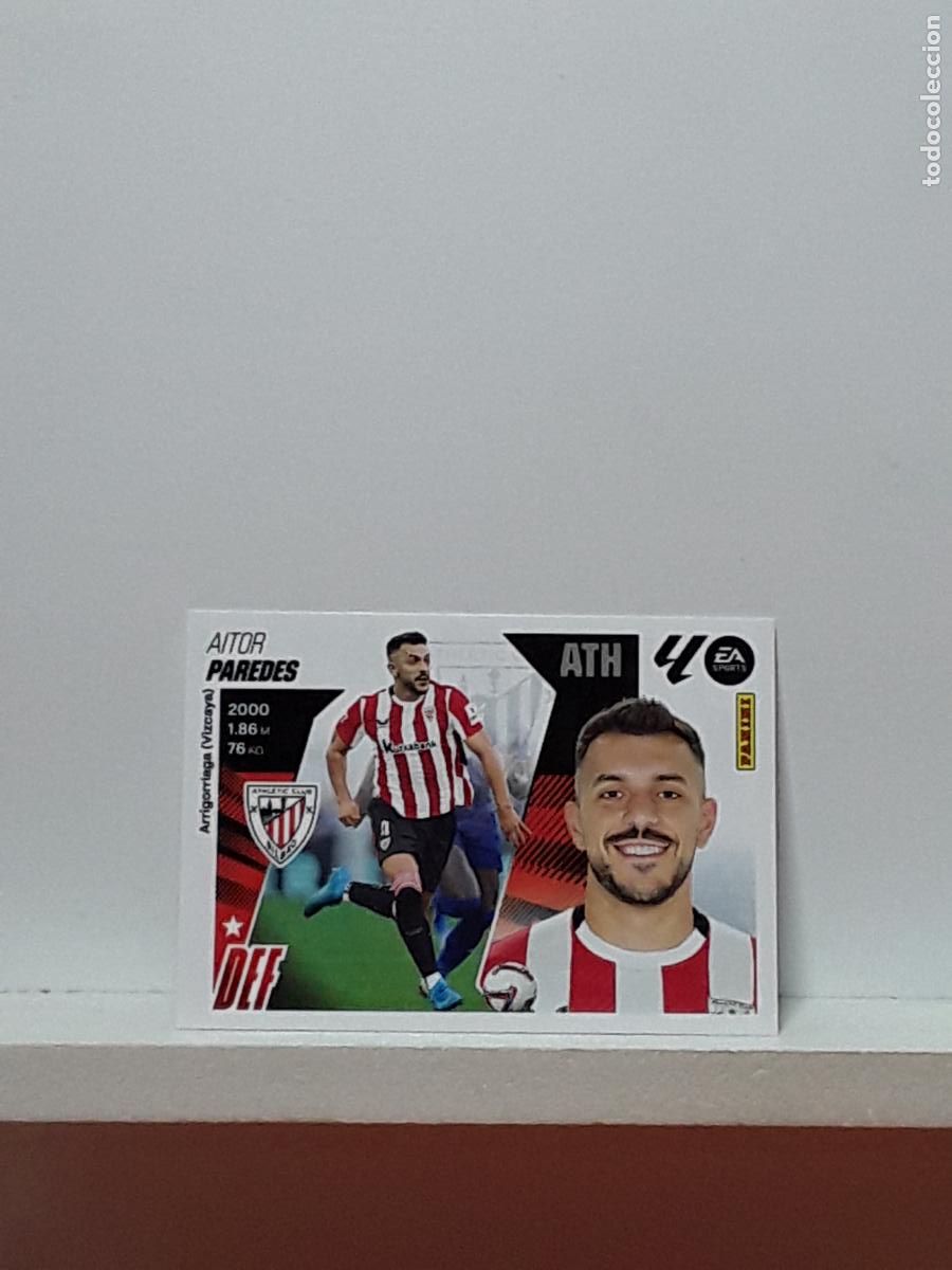 Cromos de f&uacute;tbol: LALIGA ESTE 2025 2026 EA SPORTS 25 26 ALBUM PANINI LIGA N 7 ATHLETIC AITOR PAREDES