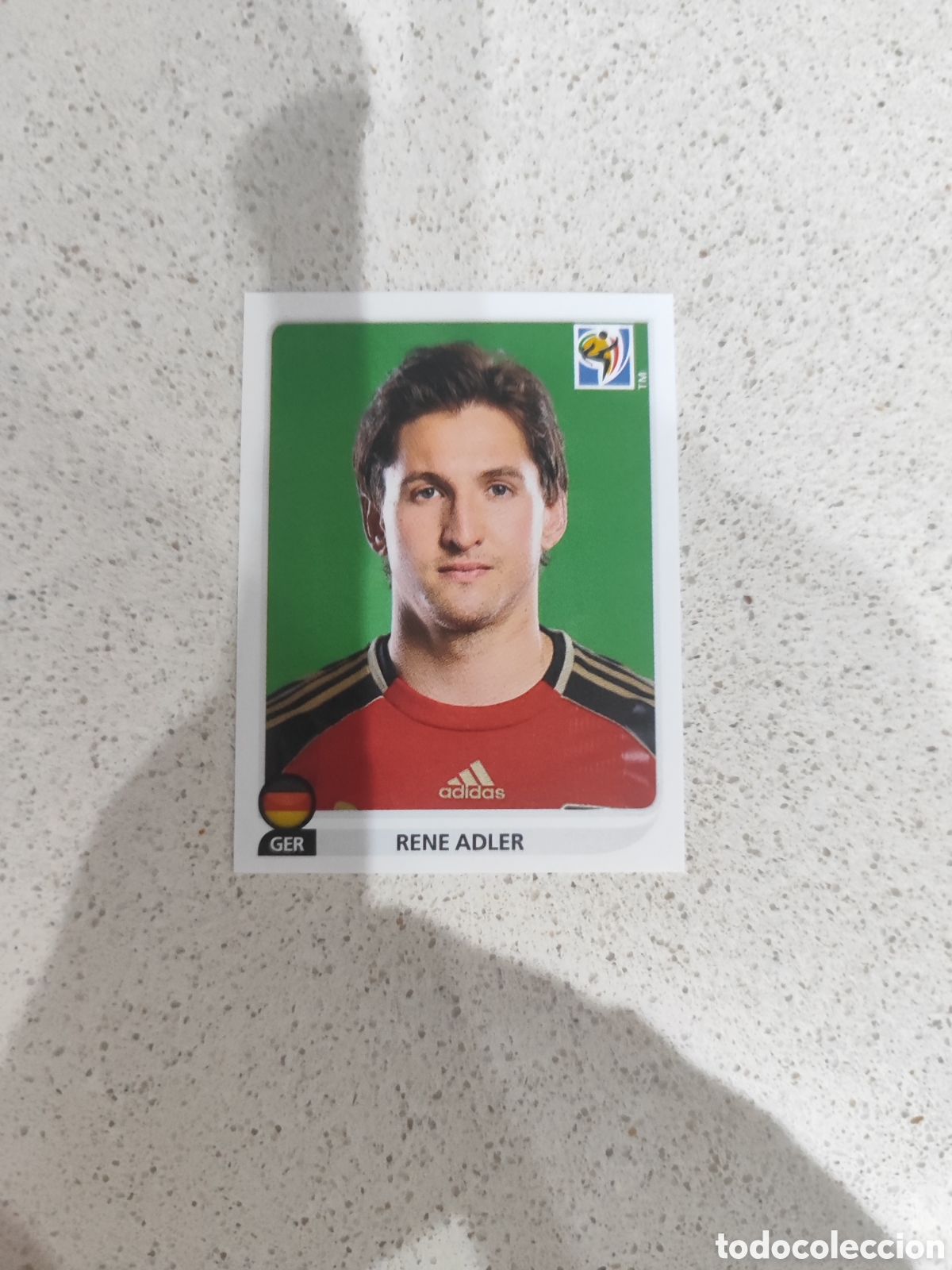 Cromos de F&uacute;tbol: CROMO N&Uacute;MERO 260 Rene Adler ALEMANIA. MUNDIAL 2010 SUD&Aacute;FRICA.