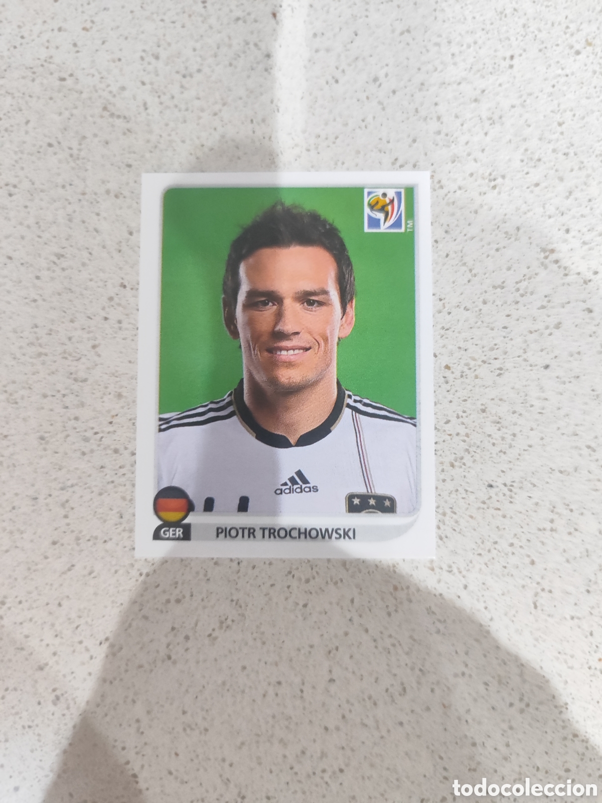 Cromos de f&uacute;tbol: CROMO N&Uacute;MERO 271 Piotr Trochowski ALEMANIA. MUNDIAL 2010 SUD&Aacute;FRICA.