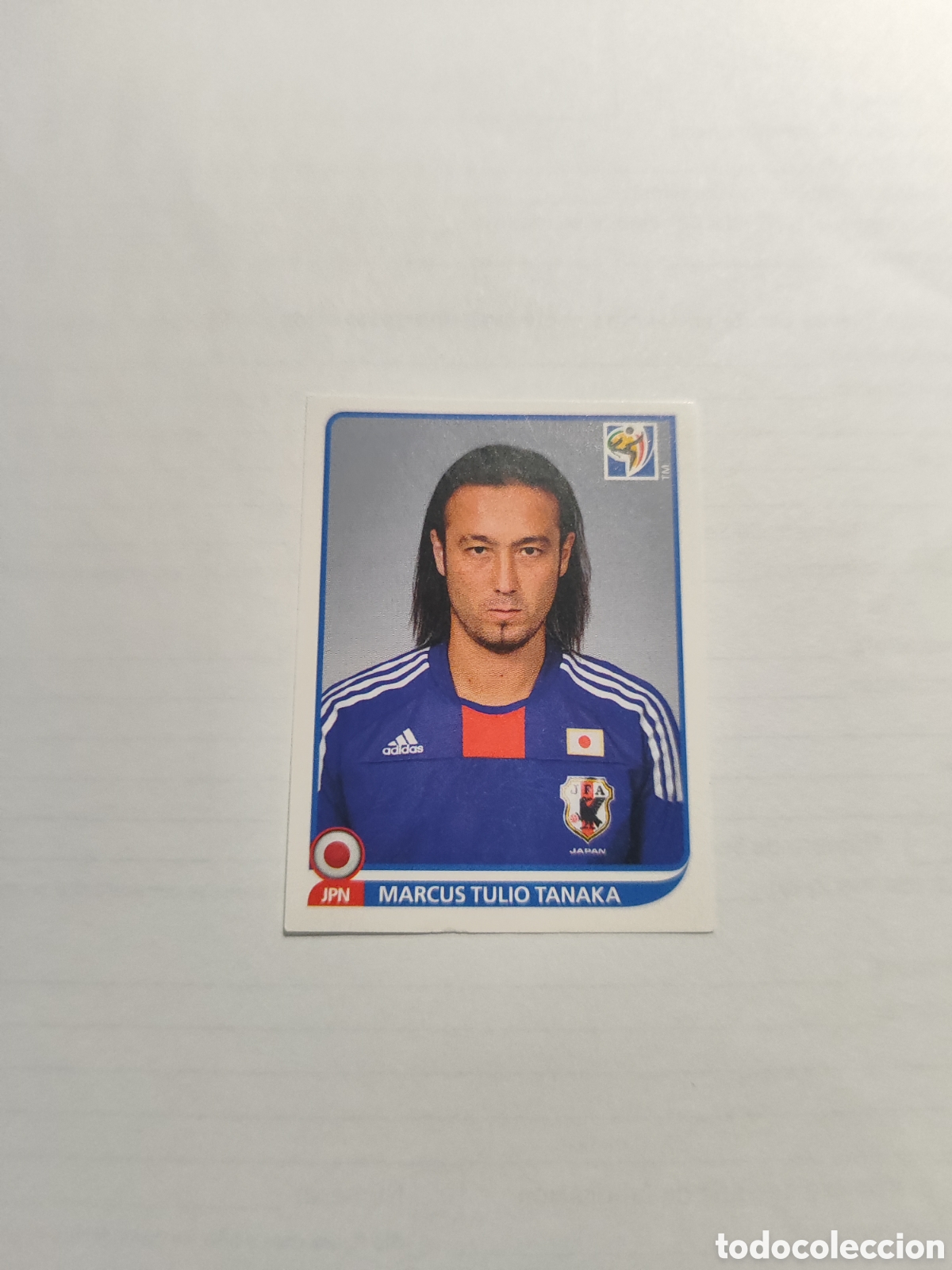 Figurine di Calcio: CROMO N&Uacute;MERO 377 Marcus Tulio Tanaka JAPON. MUNDIAL 2010 SUD&Aacute;FRICA.