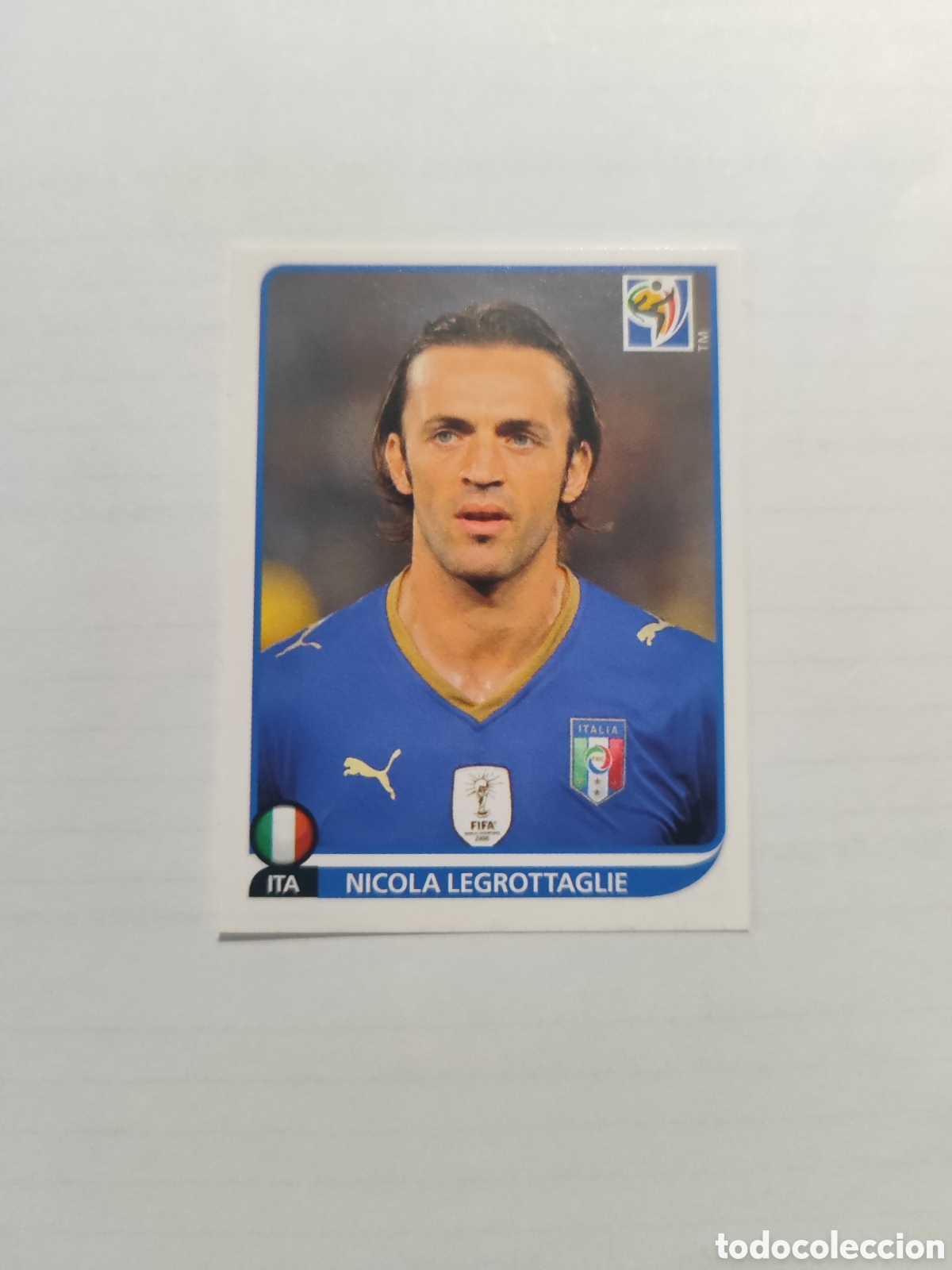 Figurine di Calcio: CROMO N&Uacute;MERO 417 Nicola Legrottaglie ITALIA. MUNDIAL 2010 SUD&Aacute;FRICA.