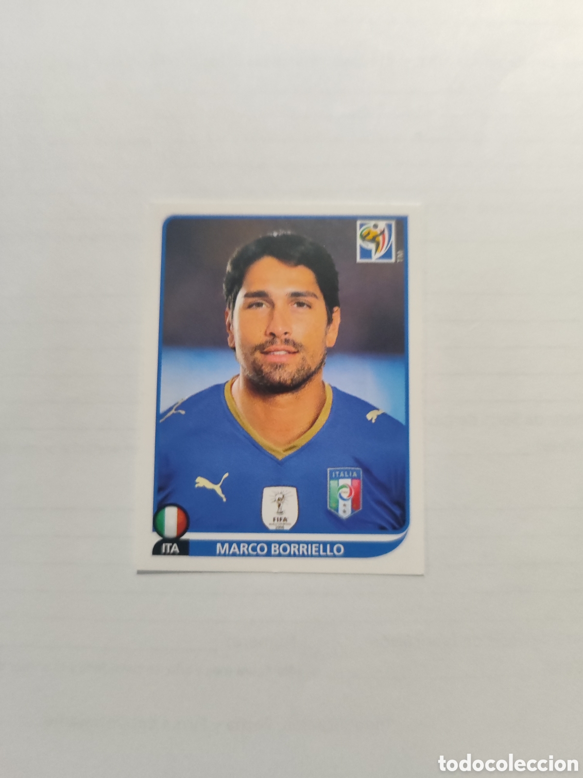 Figurine di Calcio: CROMO N&Uacute;MERO 426 Marco Borriello ITALIA. MUNDIAL 2010 SUD&Aacute;FRICA.