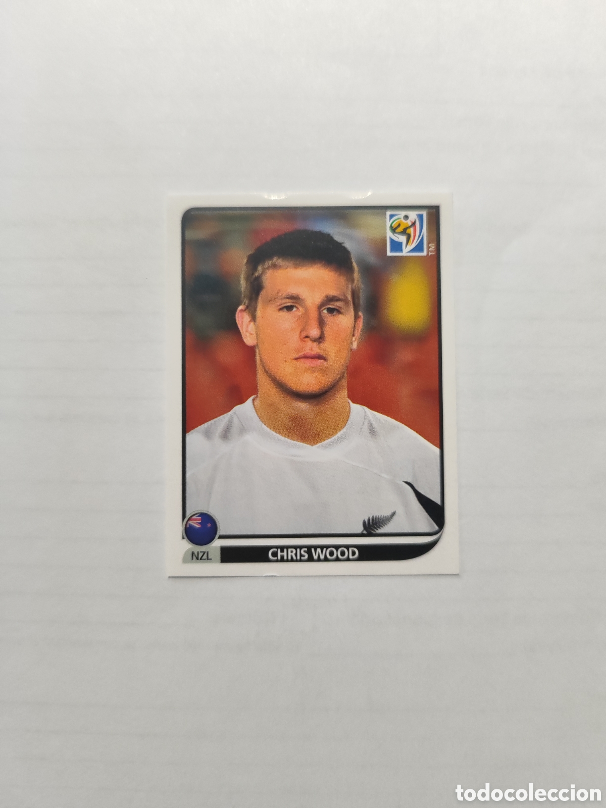 Figurine di Calcio: CROMO N&Uacute;MERO 463 Chris Wood NUEVA ZELANDA. MUNDIAL 2010 SUD&Aacute;FRICA.