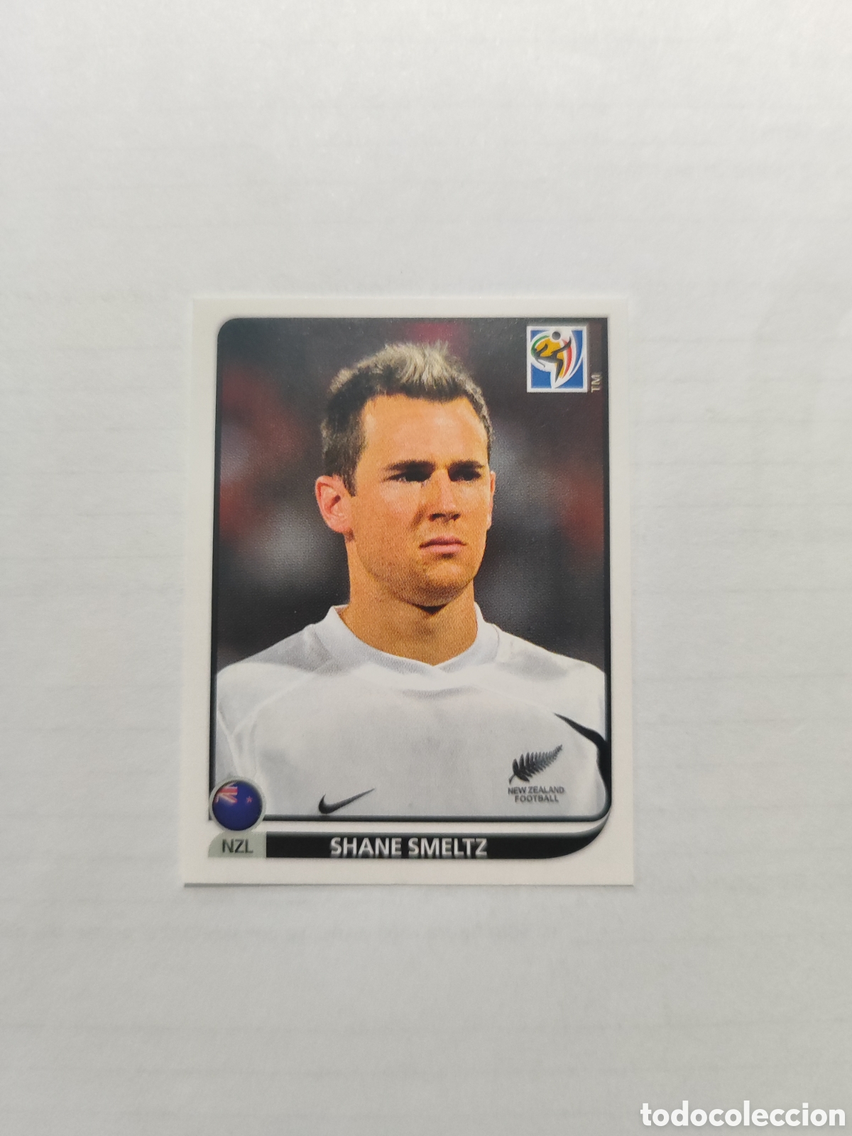 Figurine di Calcio: CROMO N&Uacute;MERO 465 Shane Smeltz NUEVA ZELANDA. MUNDIAL 2010 SUD&Aacute;FRICA.