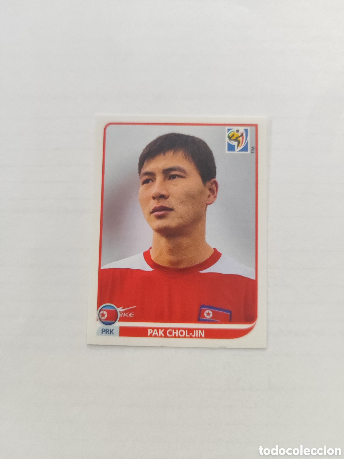 Figurine di Calcio: CROMO N&Uacute;MERO 511 Pak Chol-Jin COREA DEL NORTE. MUNDIAL 2010 SUD&Aacute;FRICA.