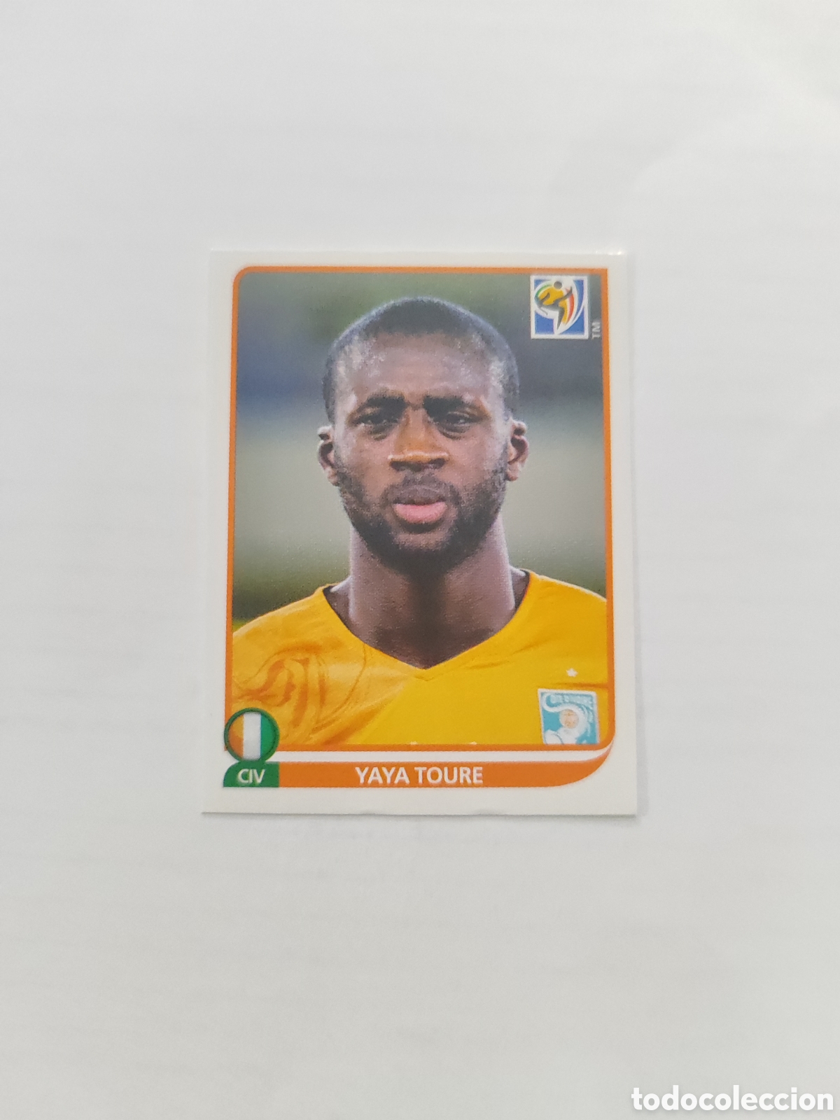 Cartes &agrave; collectionner de Football: CROMO N&Uacute;MERO 534 Yaya Toure COSTA DE MARFIL. MUNDIAL 2010 SUD&Aacute;FRICA.