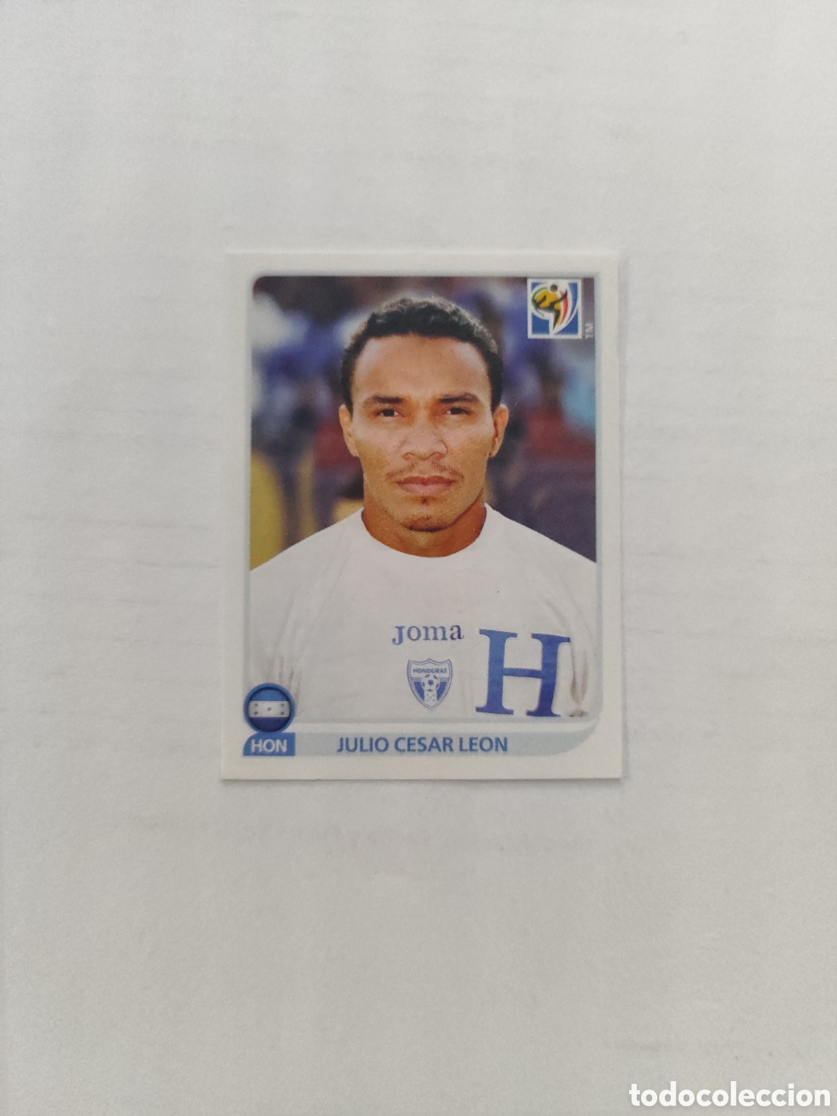 Cromos de F&uacute;tbol: CROMO N&Uacute;MERO 615 Julio Cesar HONDURAS. MUNDIAL 2010 SUD&Aacute;FRICA.
