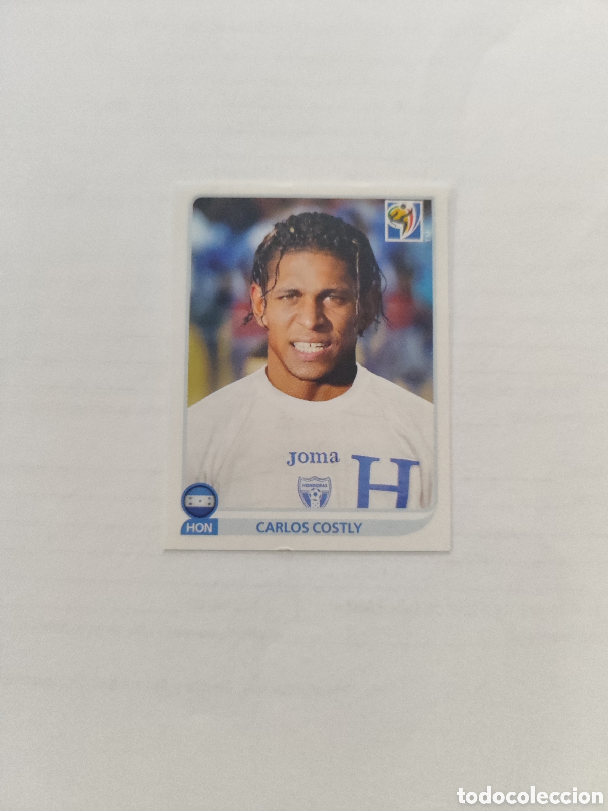 Figurine di Calcio: CROMO N&Uacute;MERO 618 Carlo Costly HONDURAS. MUNDIAL 2010 SUD&Aacute;FRICA.