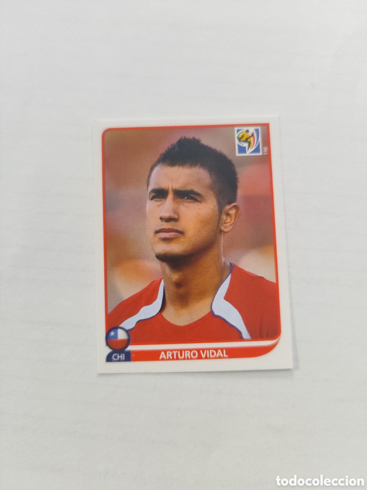Cromos de F&uacute;tbol: CROMO N&Uacute;MERO 625 Arturo Vidal CHILE. MUNDIAL 2010 SUD&Aacute;FRICA.