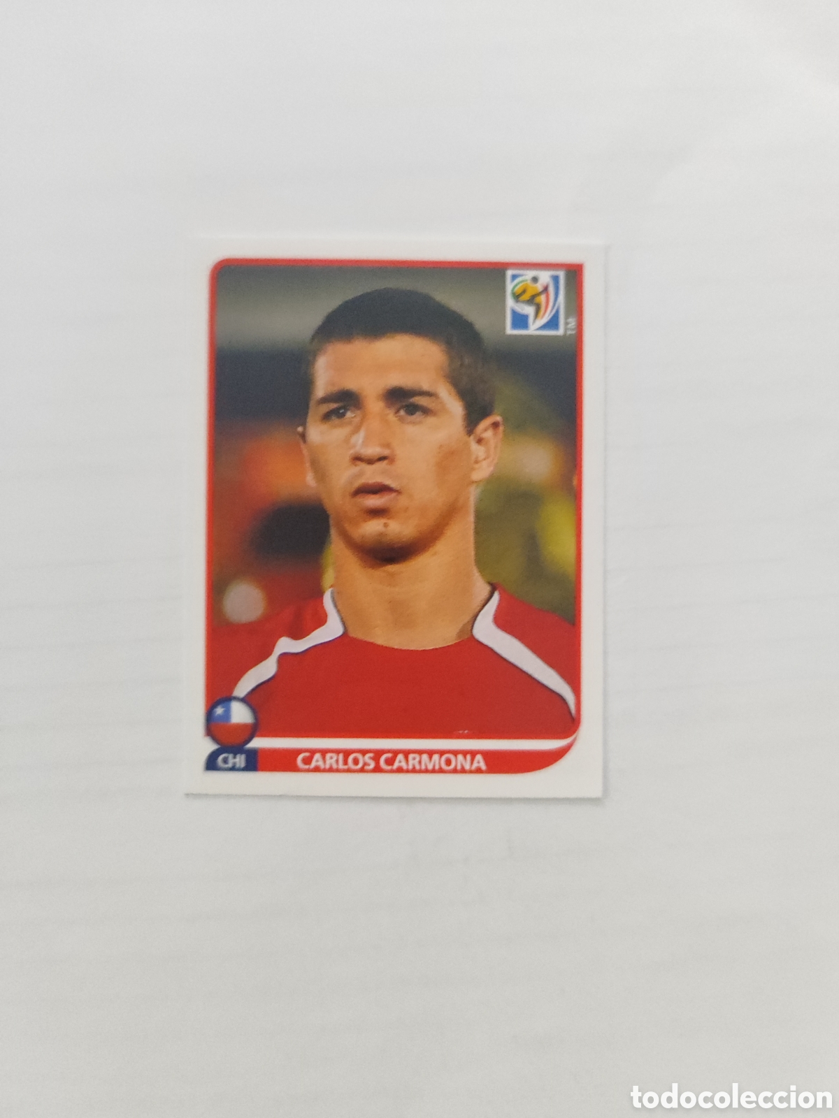 Figurine di Calcio: CROMO N&Uacute;MERO 629 Carlos Carmona CHILE. MUNDIAL 2010 SUD&Aacute;FRICA.