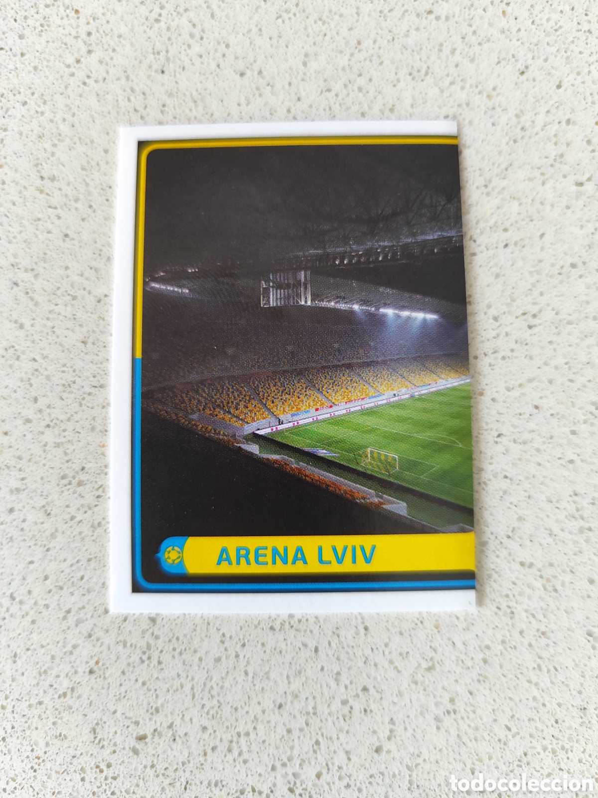 Cromos de Futebol: CROMO N&Uacute;MERO 28 Arena de Lviv Anfitriones. EUROCOPA 2012 POLONIA Y UCRANIA.