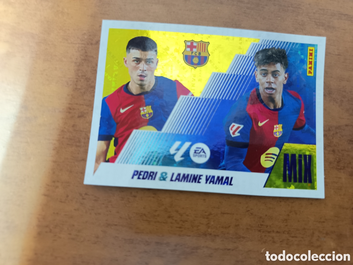 Cromos de F&uacute;tbol: MIX 20 PEDRI LAMINE YAMAL LIGA ESTE 2025 2026