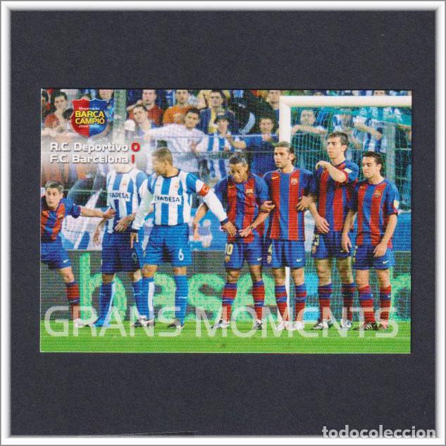 Cromos de F&uacute;tbol: MEGACRACKS 2004 2005 04 05 BAR&Ccedil;A CAMPI&Oacute; PANINI RONALDINHO XAVI N&ordm; 116 BARCELONA COLECCI&Oacute;N LIGA ALBUM