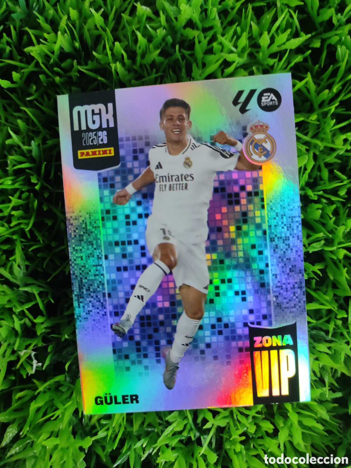 Cromos de f&uacute;tbol: Guler Real Madrid ZONA VIP Megacracks 25-26 # 394