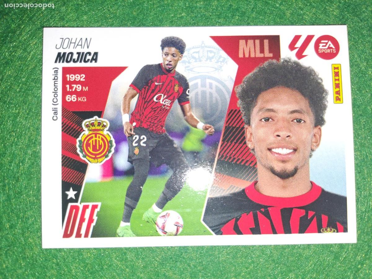 Cromos de F&uacute;tbol: liga este 2025 2026 25 26 nuevo mallorca n&ordm; 9 mojica