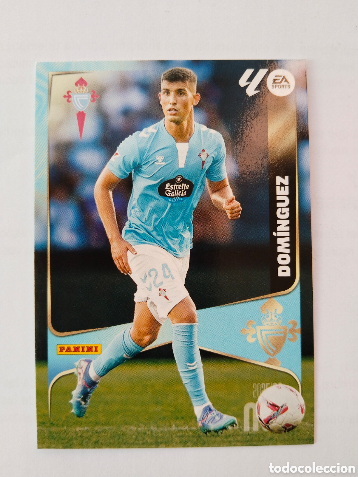Cromos de F&uacute;tbol: Megacracks 2025-26 n&deg; 114 Dom&iacute;nguez - Celta de Vigo
