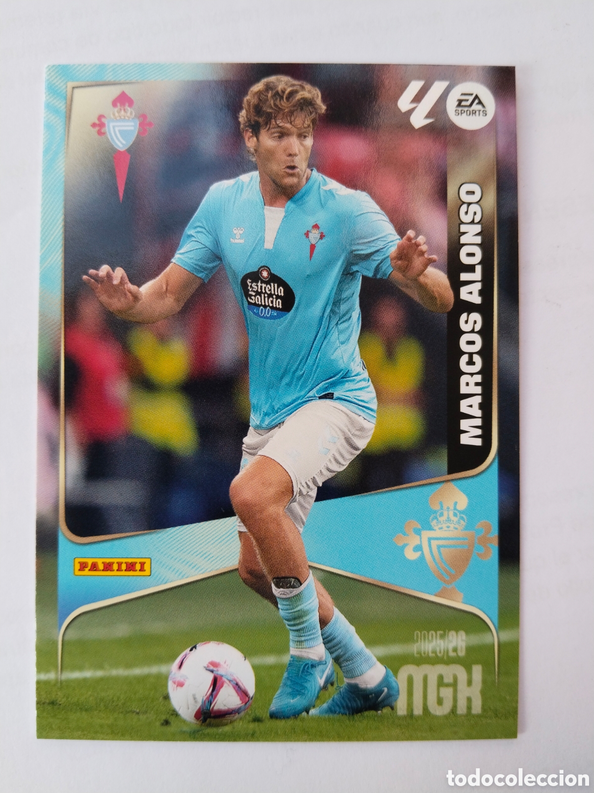 Cromos de F&uacute;tbol: Megacracks 2025-26 n&deg; 117 Marcos Alonso - Celta de Vigo