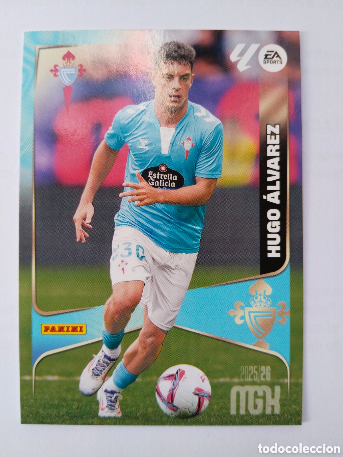 Cromos de F&uacute;tbol: Megacracks 2025-26 n&deg; 121 Hugo Alvarez - Celta de Vigo