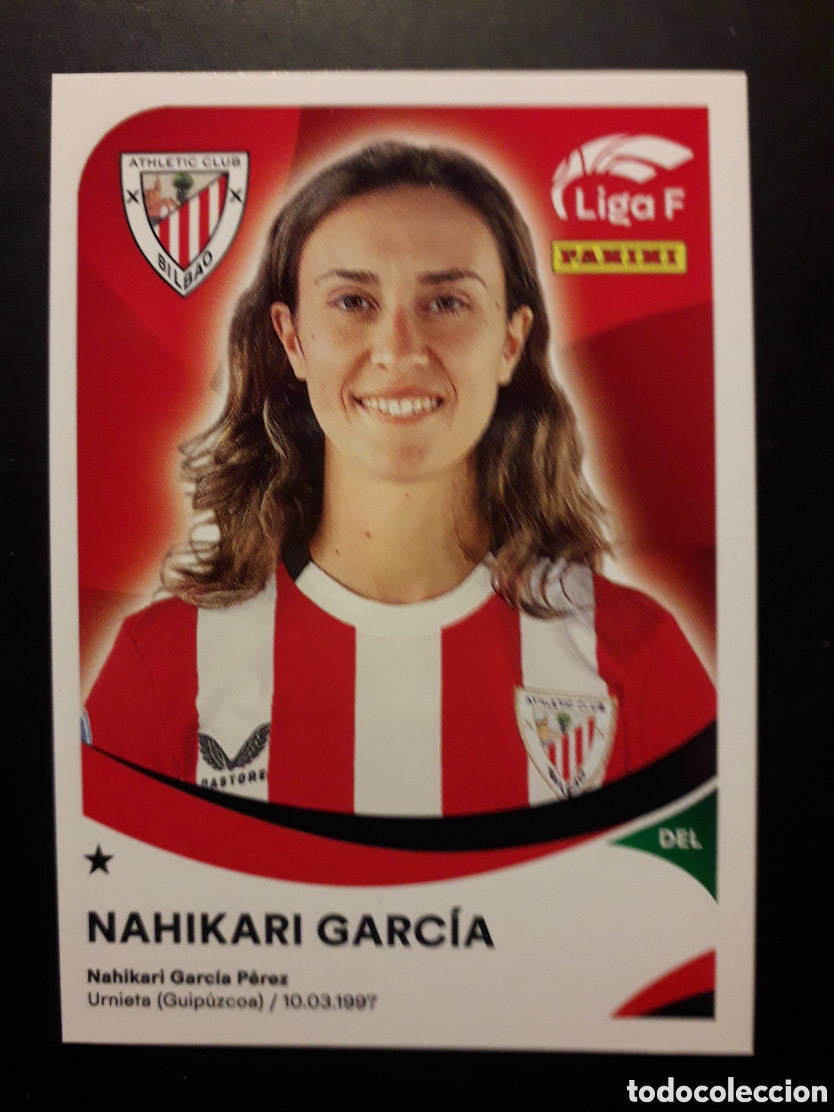 Cromos de F&uacute;tbol: NAHIKIRI GARC&Iacute;A ATHLETIC BILBAO N&deg; 21 LIGA F FEMENINA 2024 2025 24 25 PANINI PEDIDO M&Iacute;NIMO 3&euro;
