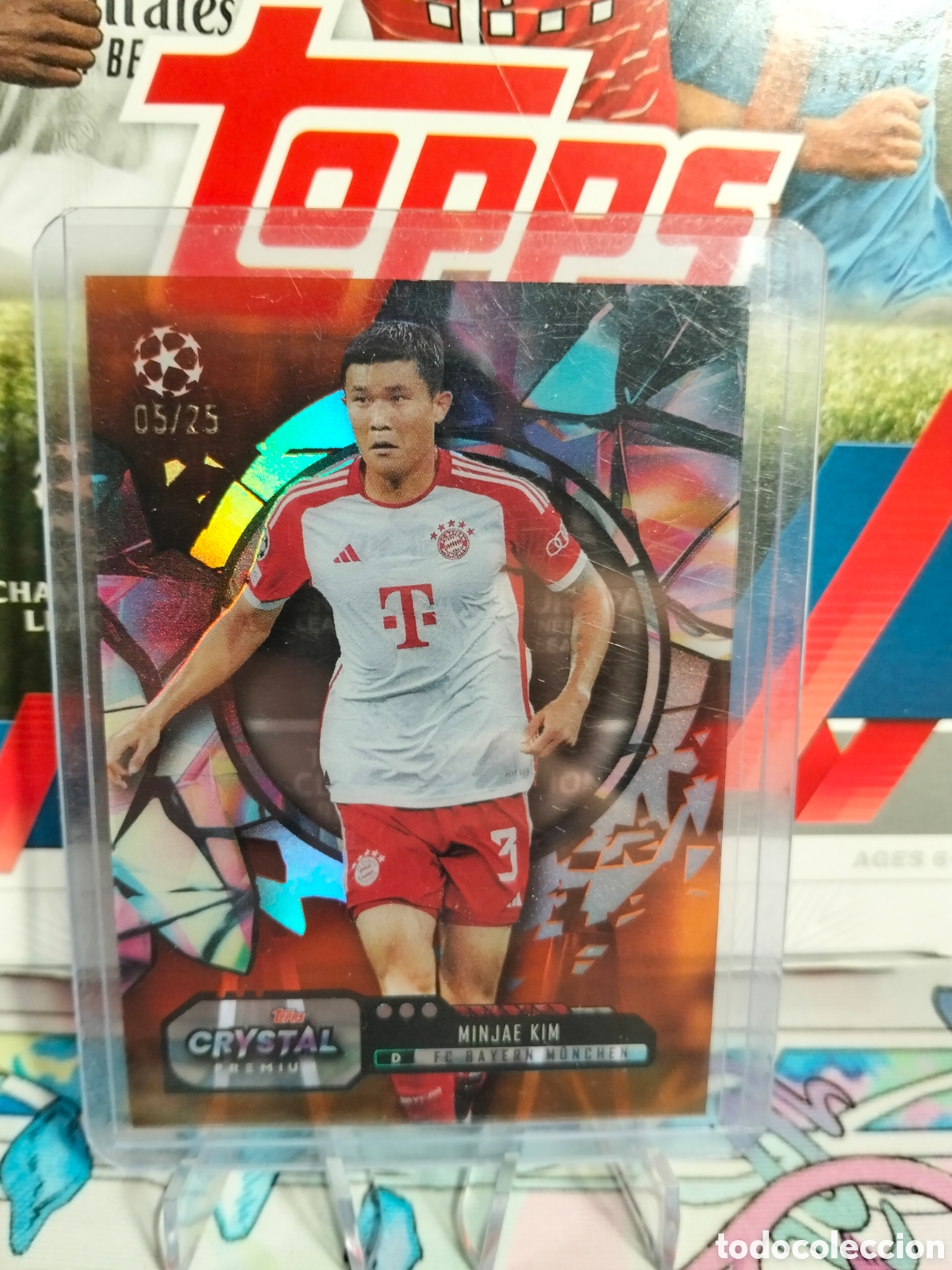 Cromos de f&uacute;tbol: Kim Min Jae /25 Topps Crystal - Foto 1