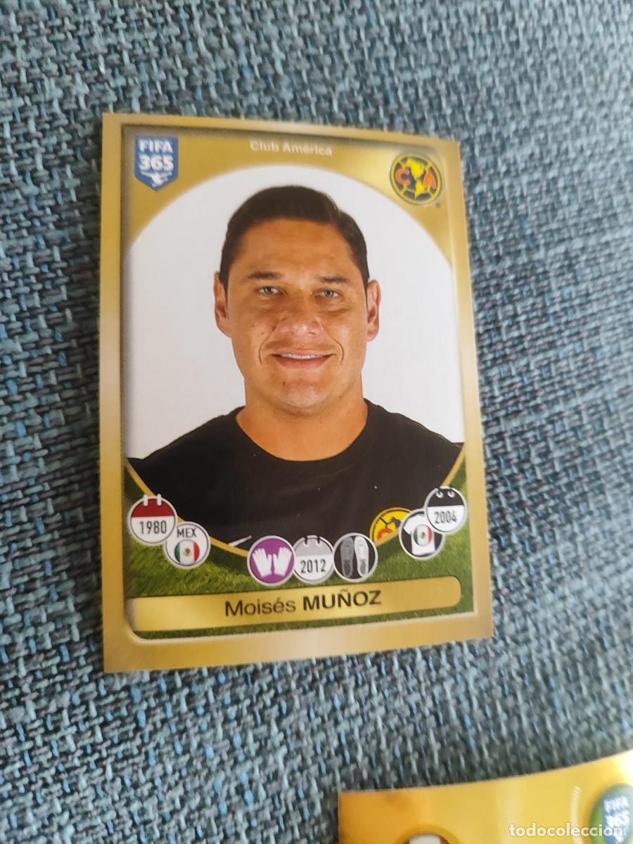 Football Stickers: 474 FIFA 365 2017 MOIS&Eacute;S MU&Ntilde;OZ - CLUB AM&Eacute;RICA -- 2016 16 17 CROMO STICKER