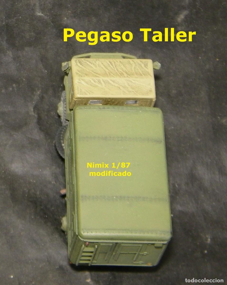 Cromos de f&uacute;tbol: Pegaso Taller, Nimix 1/87 modificado - Foto 2