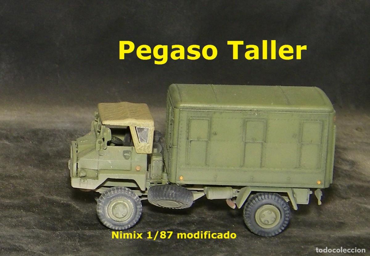 Cromos de f&uacute;tbol: Pegaso Taller, Nimix 1/87 modificado - Foto 4