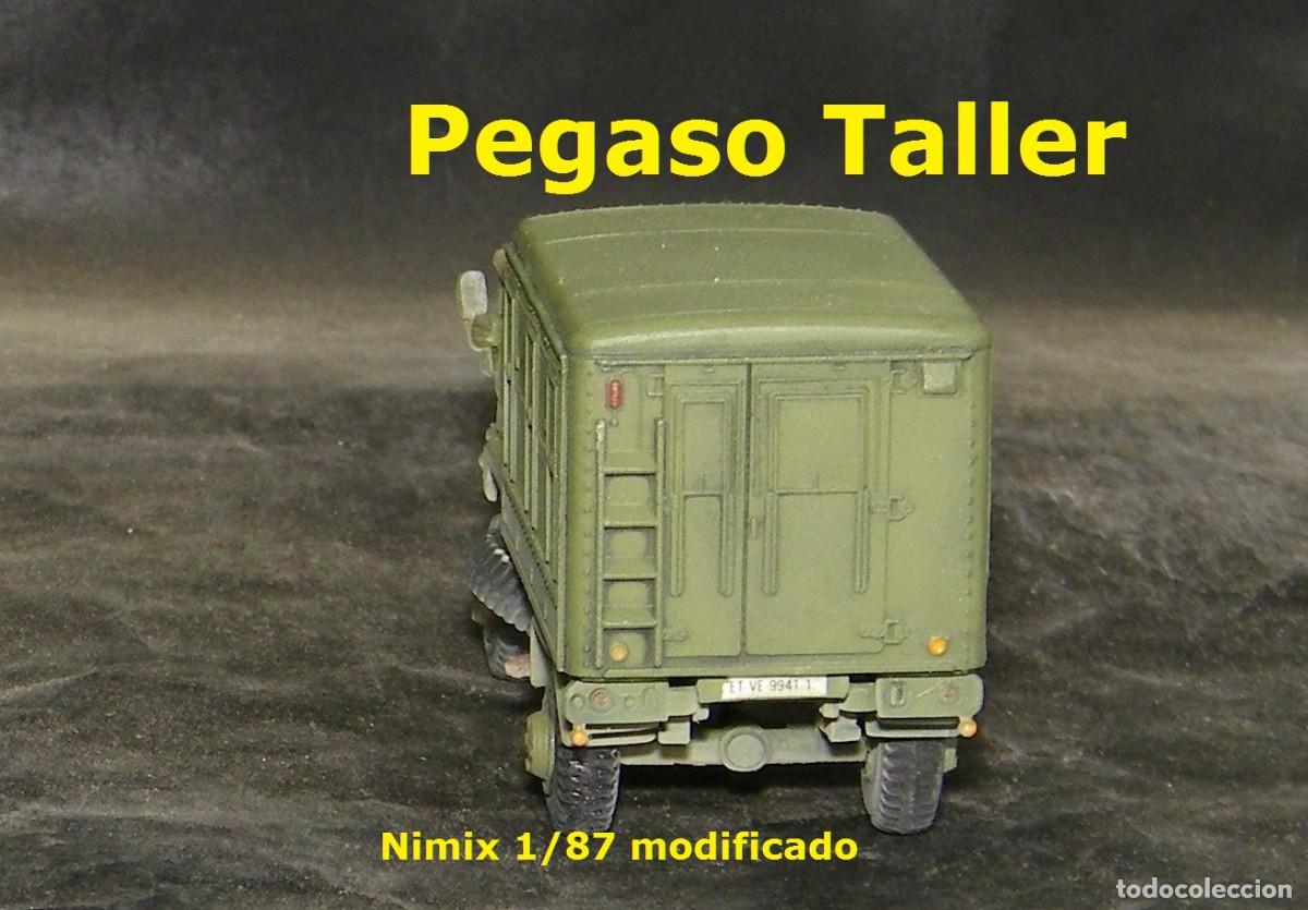 Cromos de f&uacute;tbol: Pegaso Taller, Nimix 1/87 modificado - Foto 5