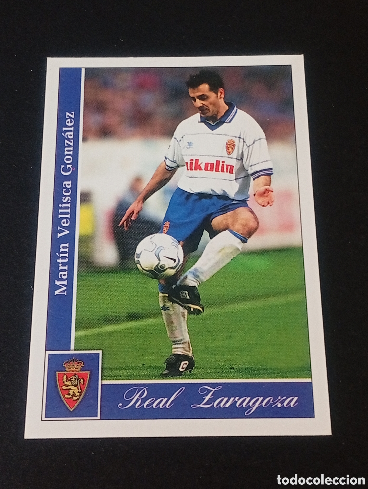 Figurine di Calcio: 354 VELLISCA ZARAGOZA MUNDICROMO LIGA 2001 2002 MUNDICROMO FICHAS CROMO CARDS MEGACRACKS