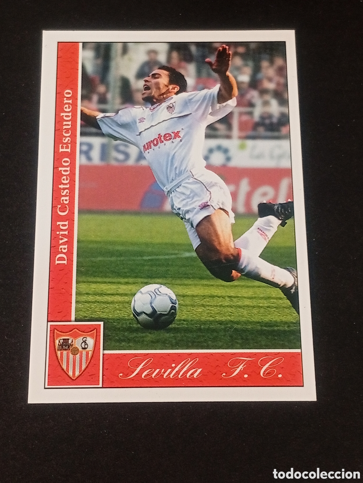 Figurine di Calcio: 362 DAVID SEVILLA MUNDICROMO LIGA 2001 2002 MUNDICROMO FICHAS CROMO CARDS MEGACRACKS PANINI