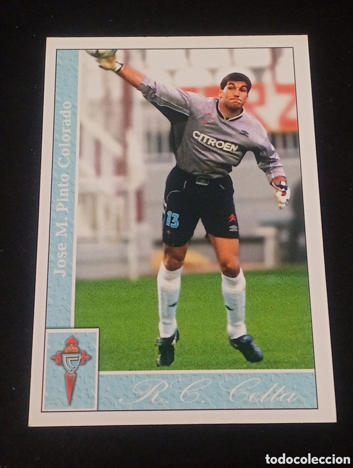 Cromos de Futebol: 109 PINTO CELTA DE VIGO MUNDICROMO LIGA 2001 2002 MUNDICROMO FICHAS CROMO CARDS PANINI