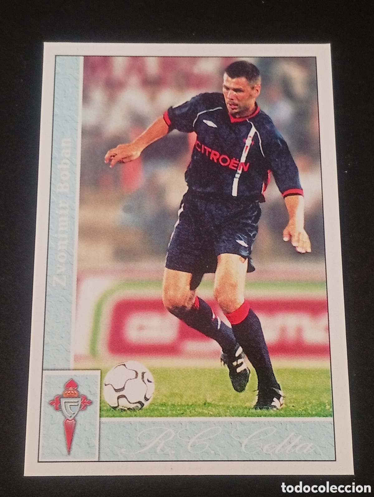 Cromos de Futebol: 119 BOBAN CELTA DE VIGO MUNDICROMO LIGA 2001 2002 MUNDICROMO FICHA CROMO CARD PANINI CROACIA