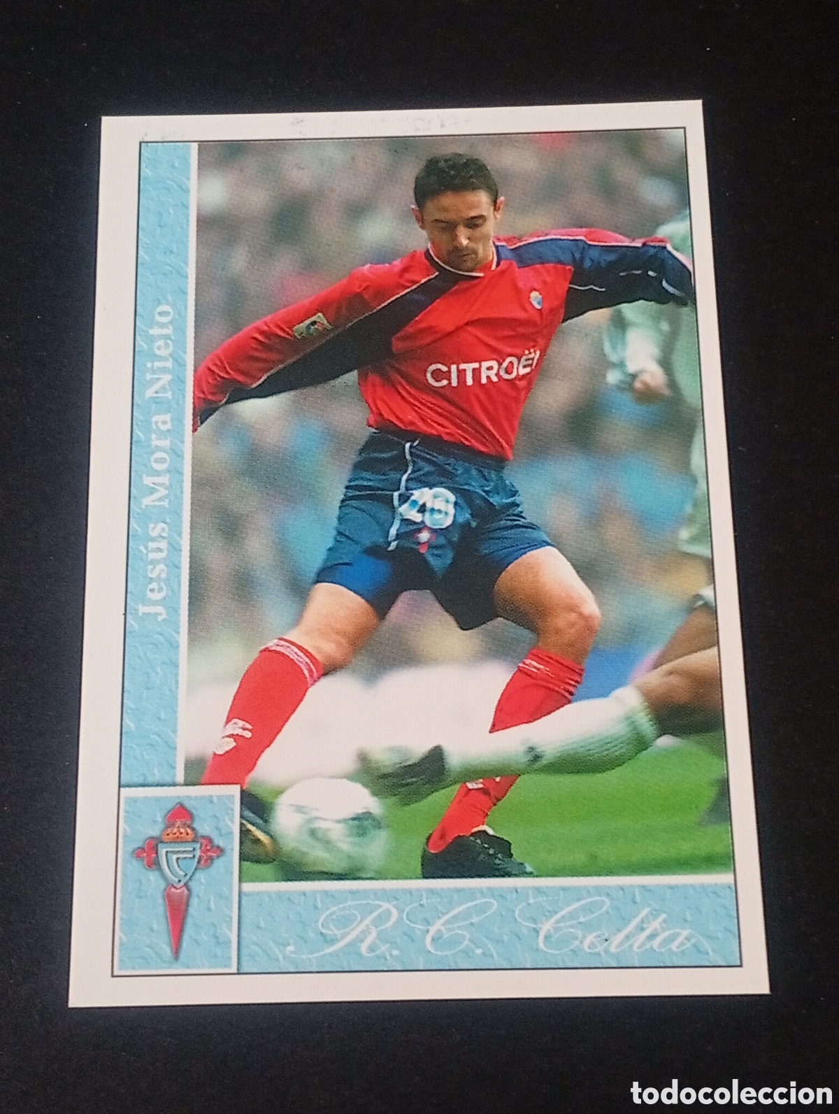 Figurine di Calcio: 121 JESULI CELTA DE VIGO MUNDICROMO LIGA 2001 2002 MUNDICROMO FICHA CROMO CARD PANINI