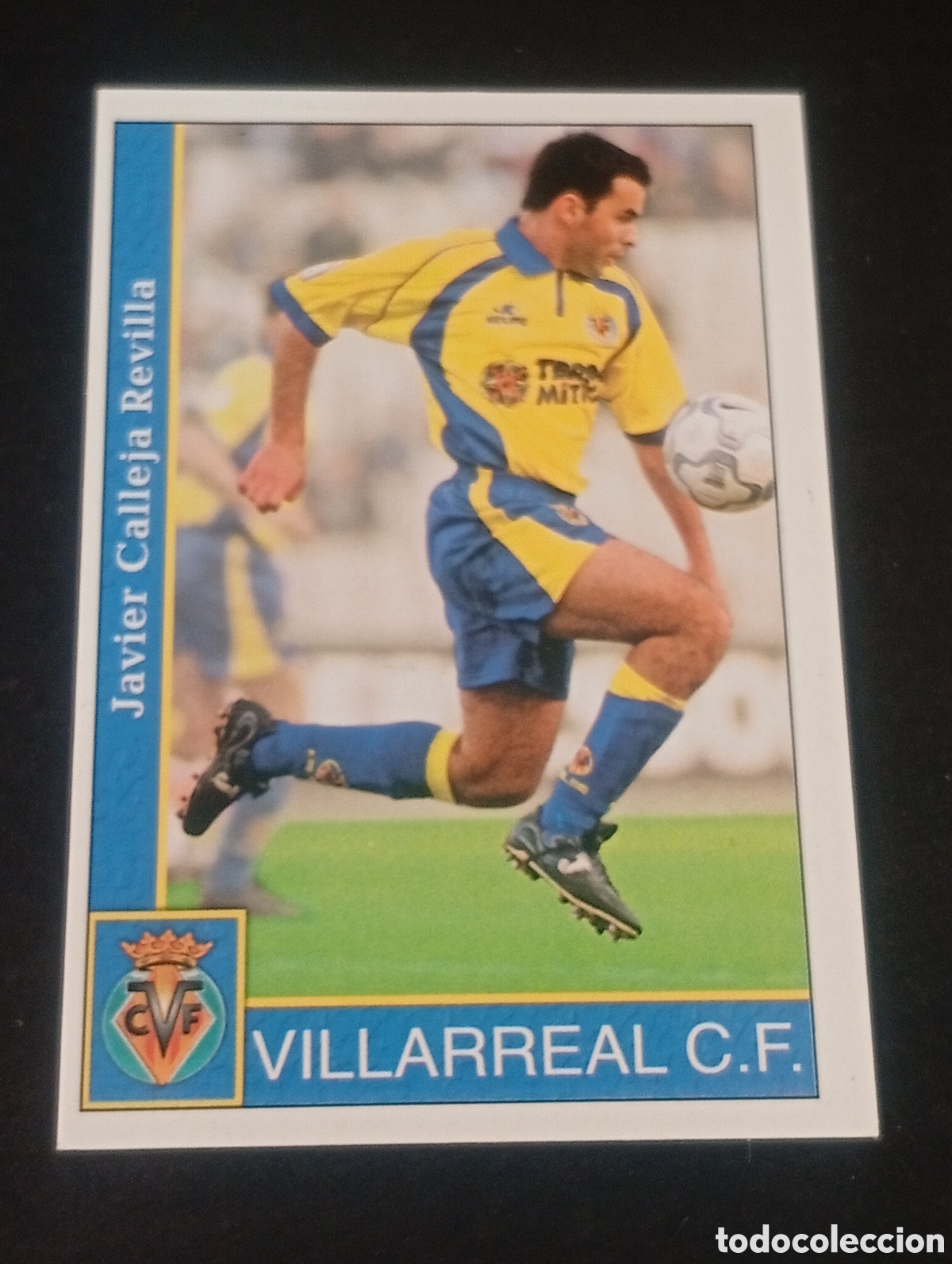 Figurine di Calcio: 144 CALLEJA VILLARREAL MUNDICROMO LIGA 2001 2002 MUNDICROMO FICHA CROMO CARD PANINI