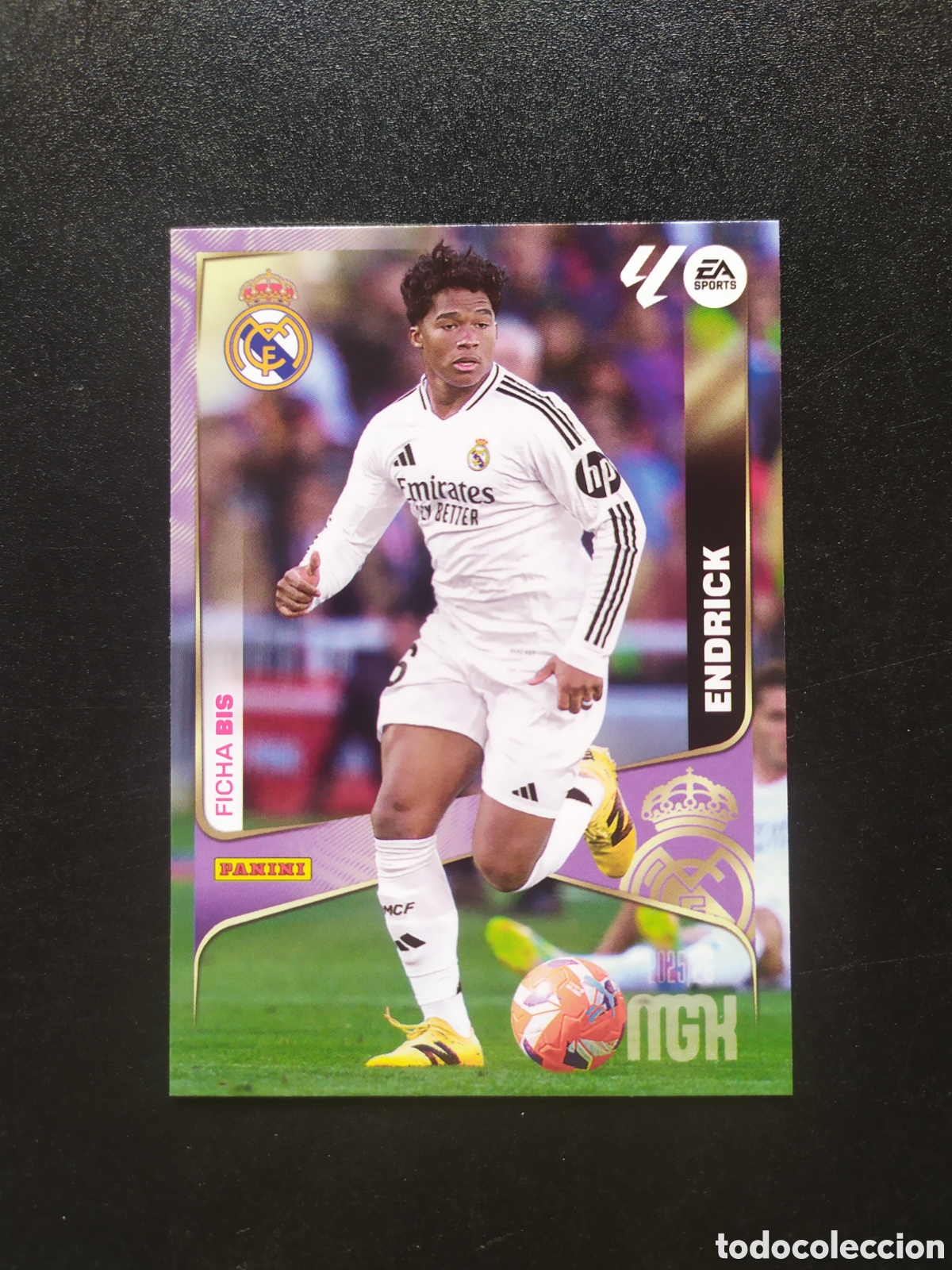 Cromos de f&uacute;tbol: Megacracks 2025 2026 25 26 panini Endrick n&deg; 231 bis Real Madrid