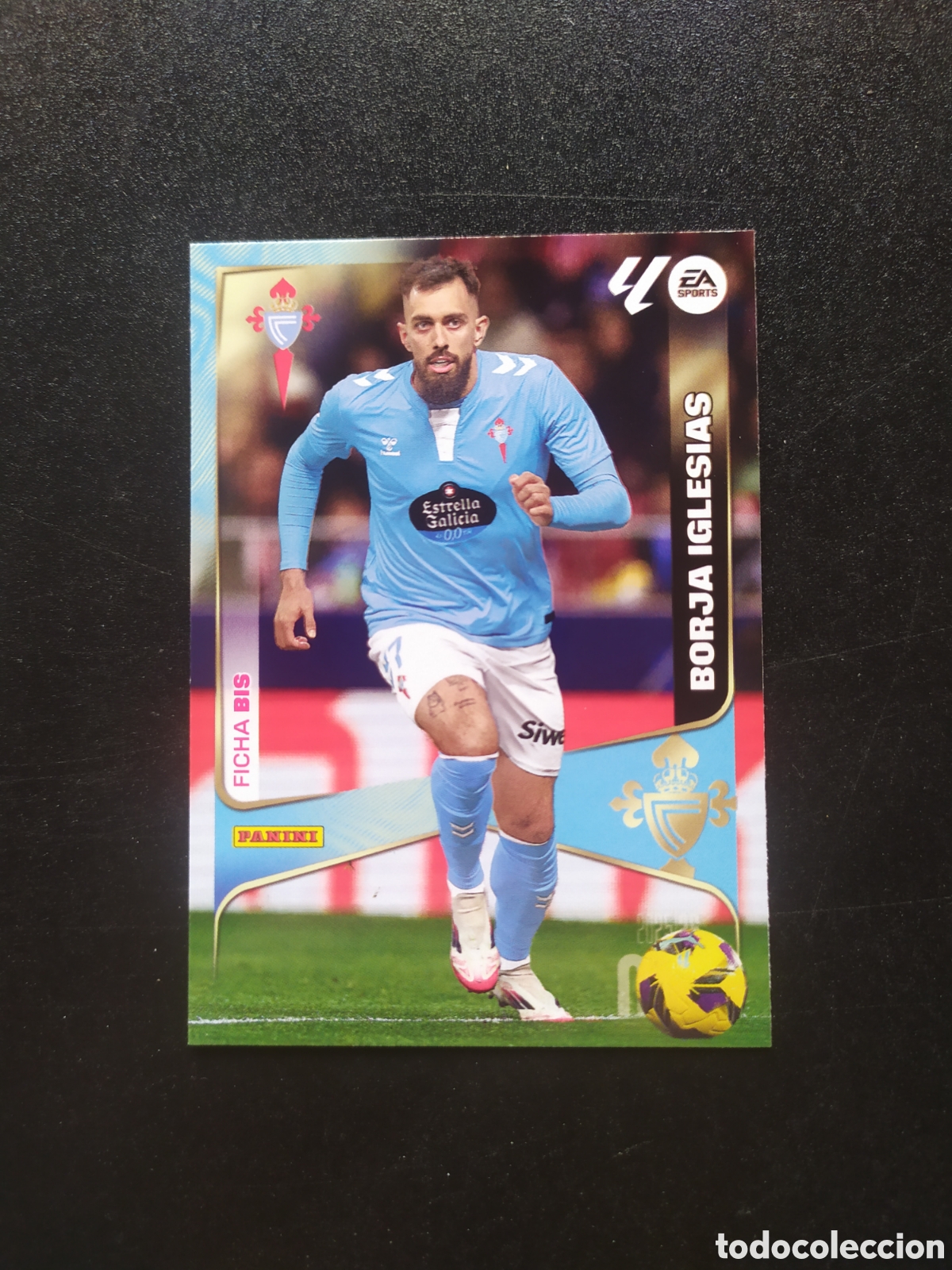 Cromos de F&uacute;tbol: Megacracks 2025 2026 25 26 panini Borja Iglesias n&deg; 123 bis Celta Vigo