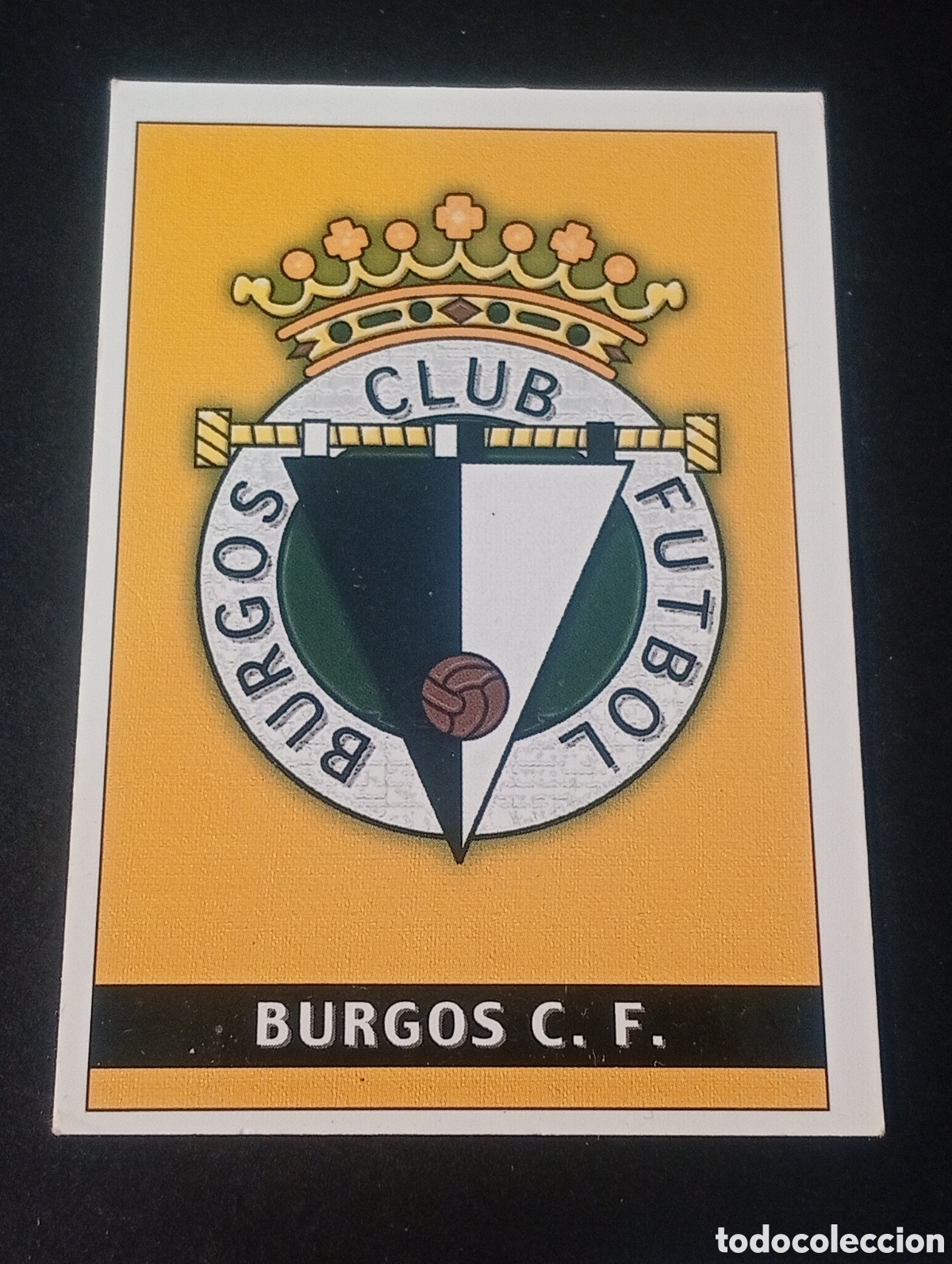 Figurine di Calcio: 444 escudo plantilla BURGOS MUNDICROMO 2001 2002 MUNDICROMO CROMO CARD PANINI MEGACRACKS